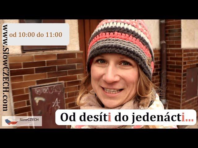 Příběh v češtině (16): Time in Czech "Od kdy do kdy?"  (CZ/ENG/AR subtitles)