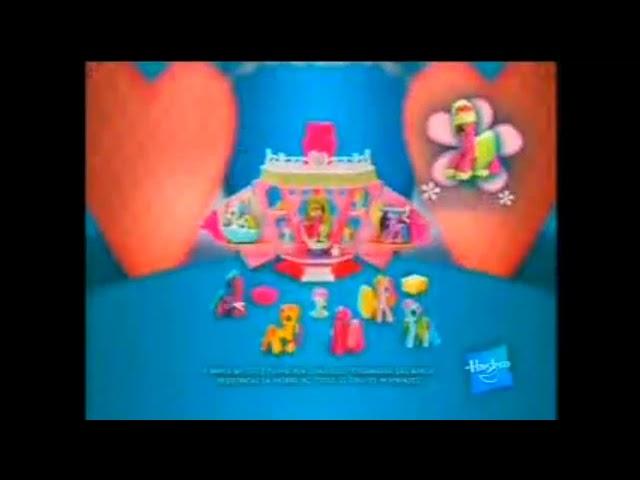 (RARE) My Little Pony La-Ti-Da Hair & Spa Salon Playset commercial (Portuguese audio) (2009)