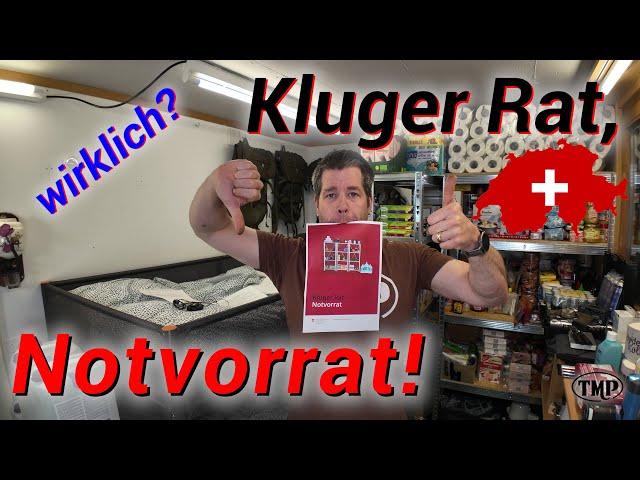 Kluger Rat, Notvorrat! Funktioniert der BWL Notvorratsrechner der Schweiz?