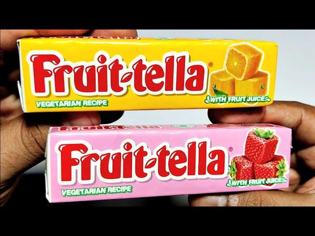 Fruittella Strawberry & Orange Chewy Candies | Recipe/Ingredients, Taste, Price | Fruittella Candy