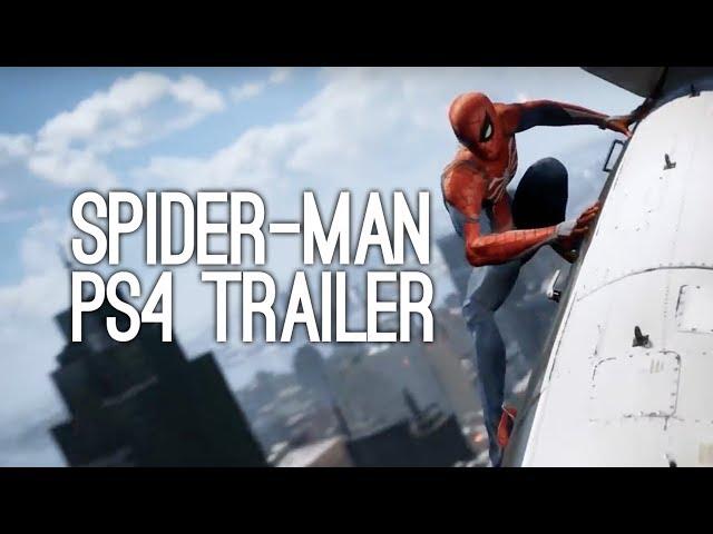 Spider-Man Gameplay: Spider-Man PS4 Gameplay Trailer at E3 2017