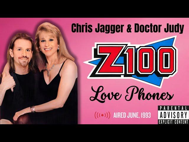 Z100 - WHTZ New York / Love Phones / Chris Jagger & Doctor Judy / June 1993