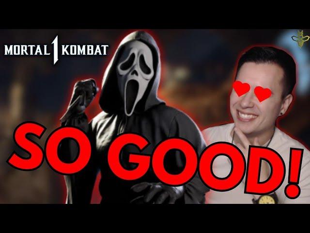 I'm LOVING Ghostface in MK1!