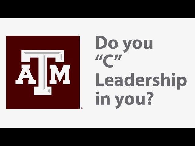 The AGGIE C8 Lessons in LEADERSHIP Program