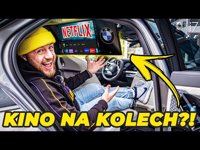 LUXUSNÍ KINO V AUTĚ?! | Nové BMW i7 xDrive60