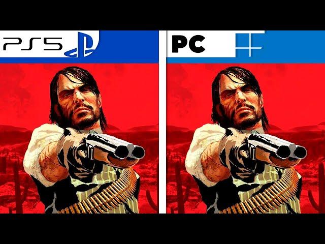 Red Dead Redemption | PC vs PS5 | Graphics Comparison | Analista De Bits