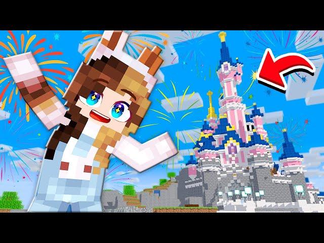 ПОПАЛА В ДИСНЕЙЛЕНД в MINECRAFT! ЛЮБИМЫЕ ГЕРОИ ИЗ МУЛЬТФИЛЬМОВ ДИСНЕЯ! ЧТО ДЕЛАЮТ ЖИТЕЛИ в МАЙНЕ