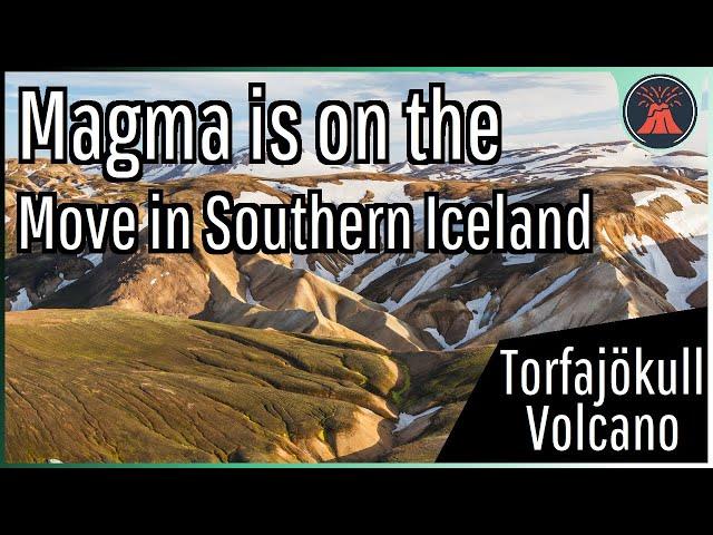 The Ground is Rising at Iceland's Largest Caldera; Magma is on the Move