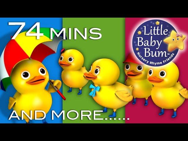 Five Little Ducks + More | Nursery Rhymes for for Babies by LittleBabyBum