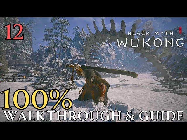 Black Myth Wukong 100% part 12 : Chapter 3 Bitter Lake & Ruyi Scroll Walkthrough & Guide