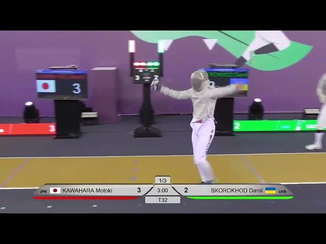 Riyadh World Championships 2024 CMS - L32 - Kawahara Motoki JPN v Daniil Skorokhod UKR