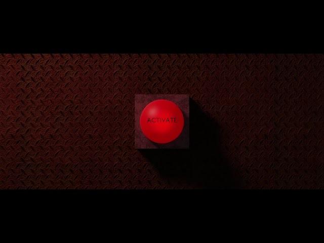 Blender emergency button animation