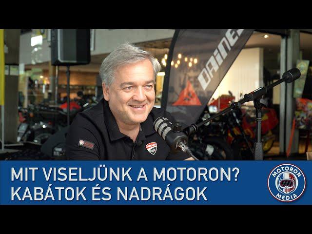 Mit viseljünk a motoron? - Kabátok és nadrágok