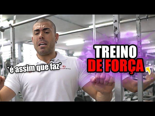 Tudo sobre treino de força