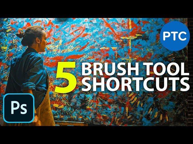 5 Must-Know Photoshop Brush Tool Shortcuts | 90-Second Tip #22