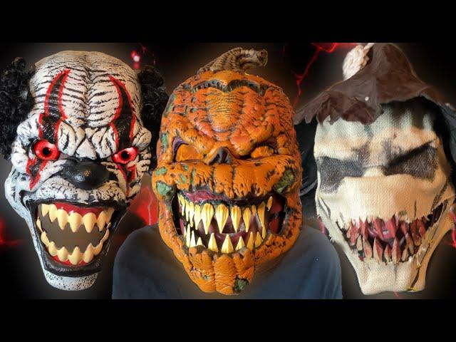 ANIMATRONIC MASKS? Ani-motion Halloween Mask Unboxing, Demo, and Review