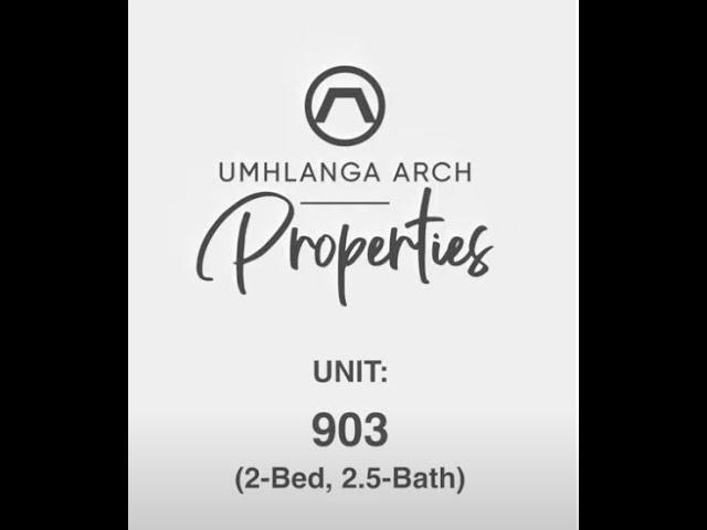 Unit 903 Umhlanga Arch: Exceptional apartment with signature style