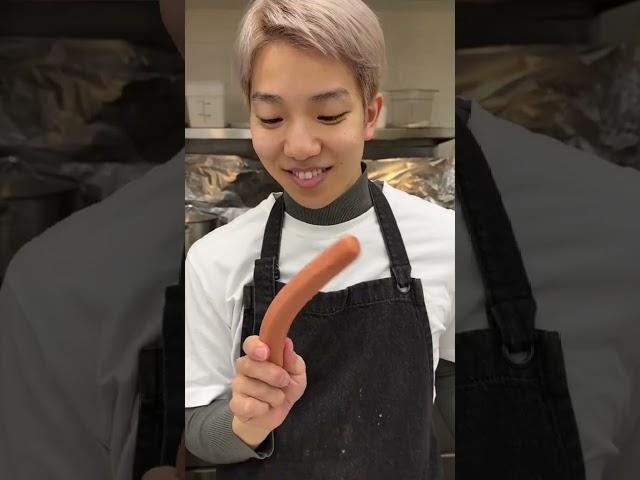 Ken makes a special Korean corn dog! …with some unnecessary violation 