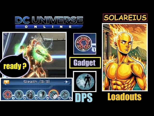 DCUO OMEGA GADGET DPS 8000 IQ Loadout ...  CRAZY Potential !!!!