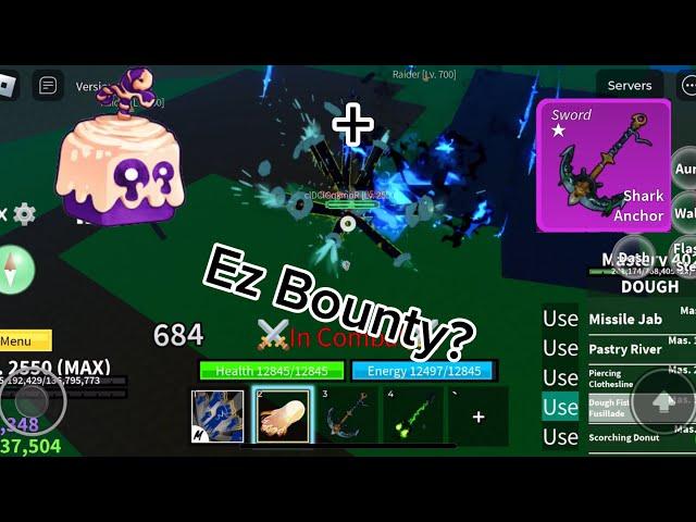 Dough + Shark Anchor Bounty Hunt | Blox Fruits | Road to 20m pt.3