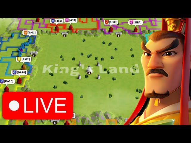 Live  Massive King's Land Battles! KvK 3 - Rise of Kingdoms Live Stream