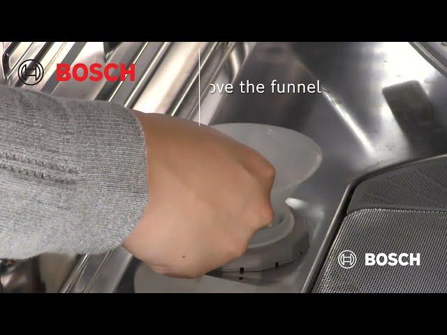 How to: Add salt to your Bosch Dishwasher | Bosch Home Canada