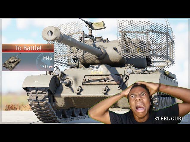 [STOCK] M46 Patton GRIND Experience  The WORST STOCK tank in game!!!