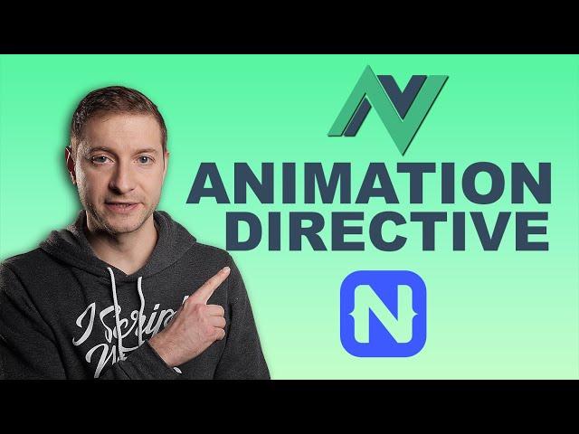 NativeScript Vue Directive Part 1: Animation | NativeScript Tutorial