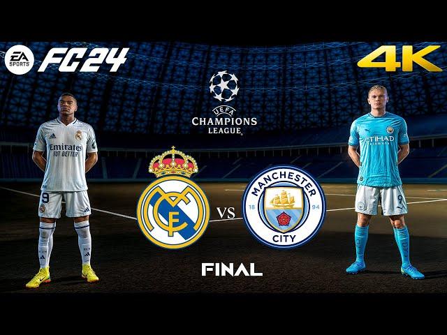 FC 24 - Real Madrid vs. Manchester City | UEFA Champions League Final | 4K