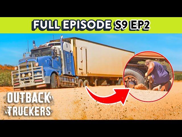 Trucker’s Grit Saves His Kenworth T608 from Deadly Outback Bog | Outback Truckers S9 E2 FULL EPISODE