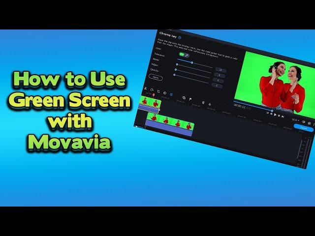 How to Use Green Screen with Movavi