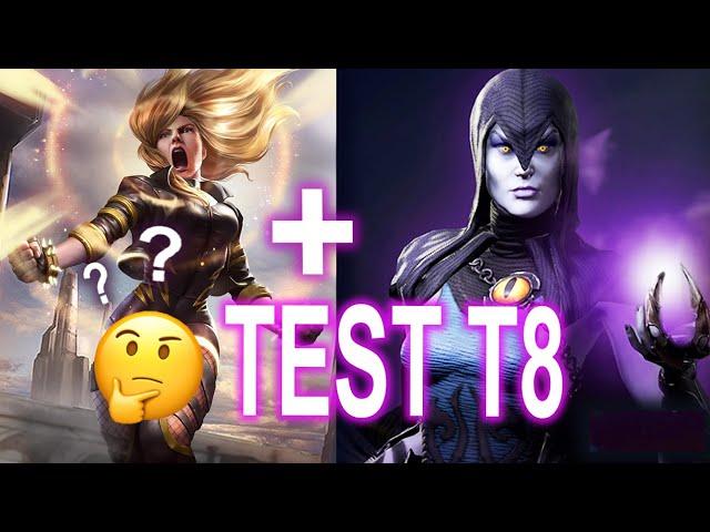 Injustice 2 Mobile - Черная Канарейка + Raven vs DF