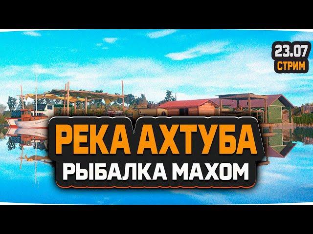 Русская Рыбалка 4 — Стрим на реке Ахтуба. Идем на крупную рыбу с Махом