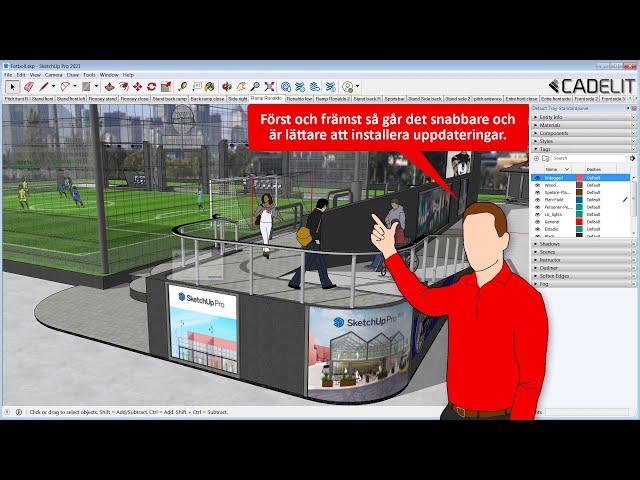 SketchUp Pro 2021 - Snabbvisning