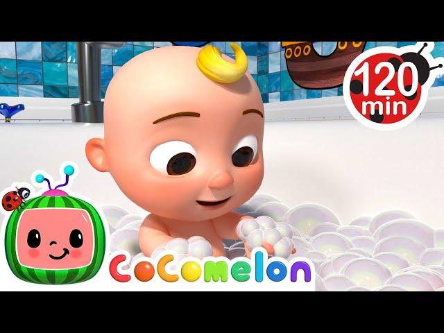 Bubbly Bath Song | @CoComelon   |  Moonbug Literacy 