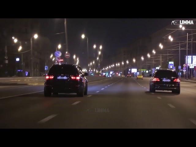 BMW X5M vs ML63 AMG II ШАШКИ В МОСКВЕ II COMBO VINE