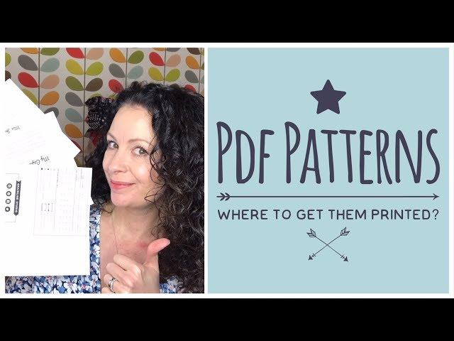 PDF Pattern Printing - Where to Buy? I review 3 companies for you.