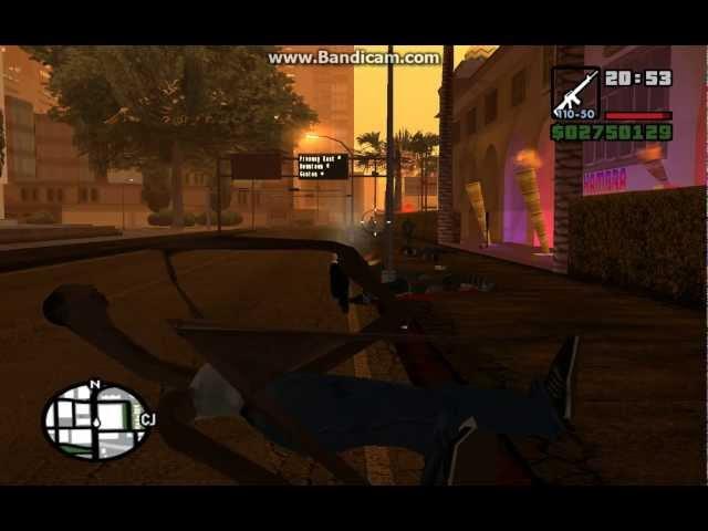 gta san andreas сиджей мутант