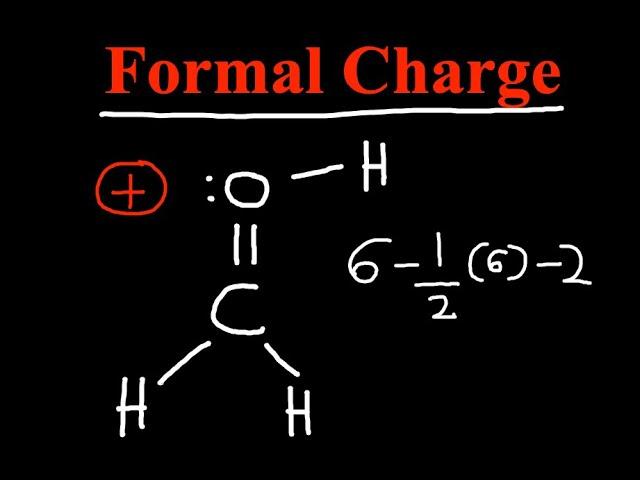 How to calculate the Formal Charge - Organic Chemistry