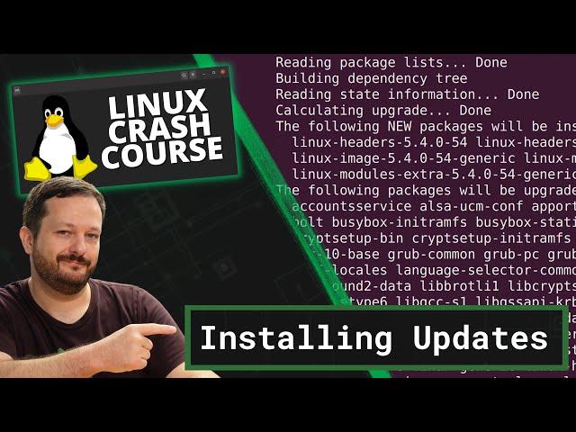 Linux Crash Course - Installing Updates