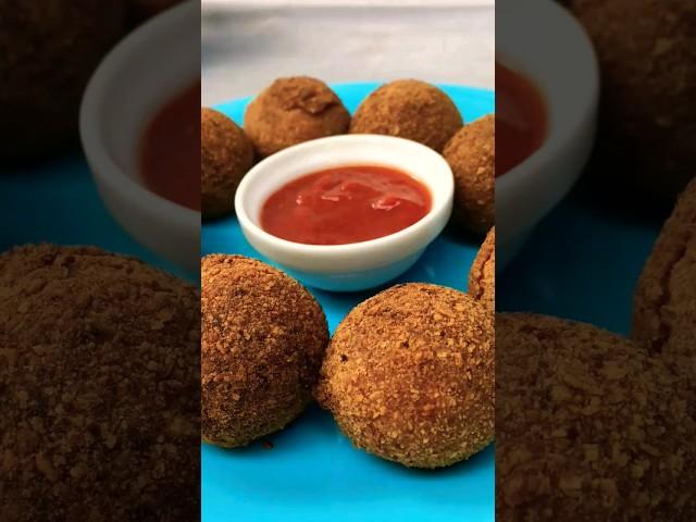 Easy Cutlet Recipe| Crispy Veg Cutlet | Soya Cutlet | 10 Min Snacks At Home #shorts #ytshorts