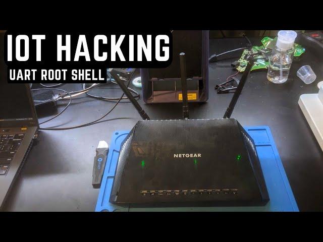 IoT Hacking - Netgear AC1750 NightHawk - UART Root Shell