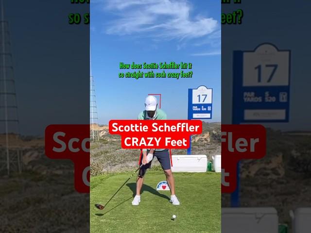 Scottie Scheffler Slow Motion Driver Swing Analysis (Face On) #golf #golfswing #pga #pgatour