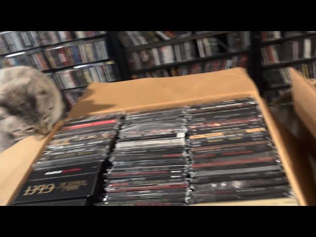 Awesome Collection of 700 Mega-Based, Rare & Legit Black/Death Metal CDs I Bought Locally In LA