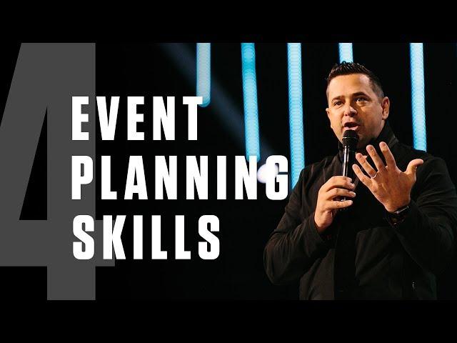 What it takes to become an event planner