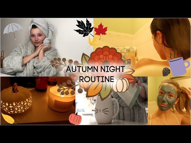 COZY AUTUMN/FALL NIGHT ROUTINE 2019 | Ellie Victoria