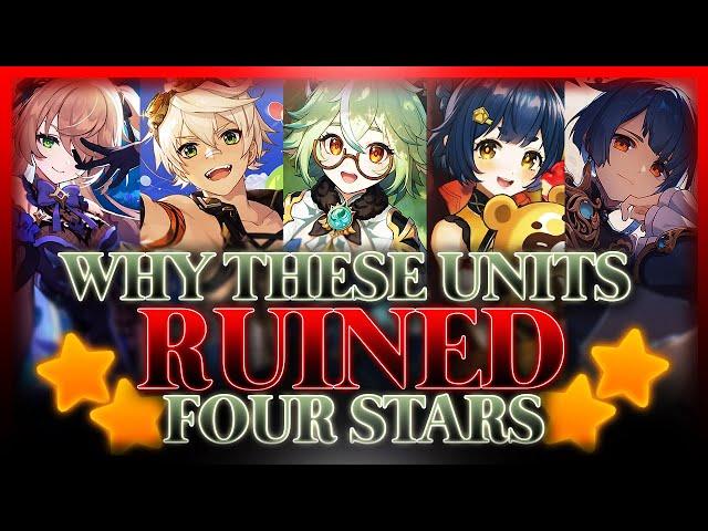 How The "Power Five" Ruined Four Star Characters | Genshin Impact