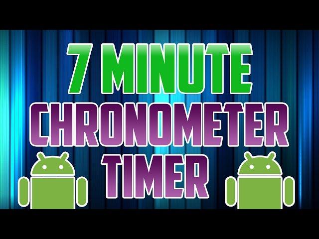 Android Studio : How to Make a Counter App / Timer using Chronometer