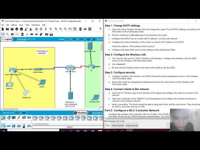 SRWE Packet Tracer 13 5 1 WLAN Configuration- Amores, Chean Archer B.