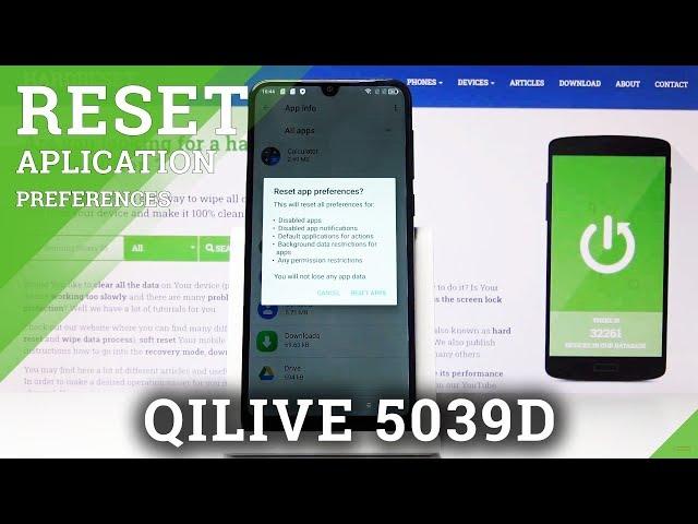 How to Reset Apps in Qilive 5039D – Restore App Defaults